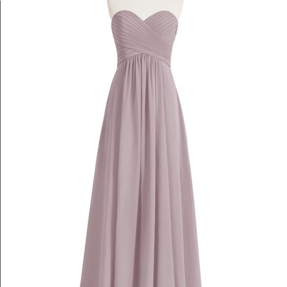 Bridesmaid Wedding Dress - Azazie Dusk color